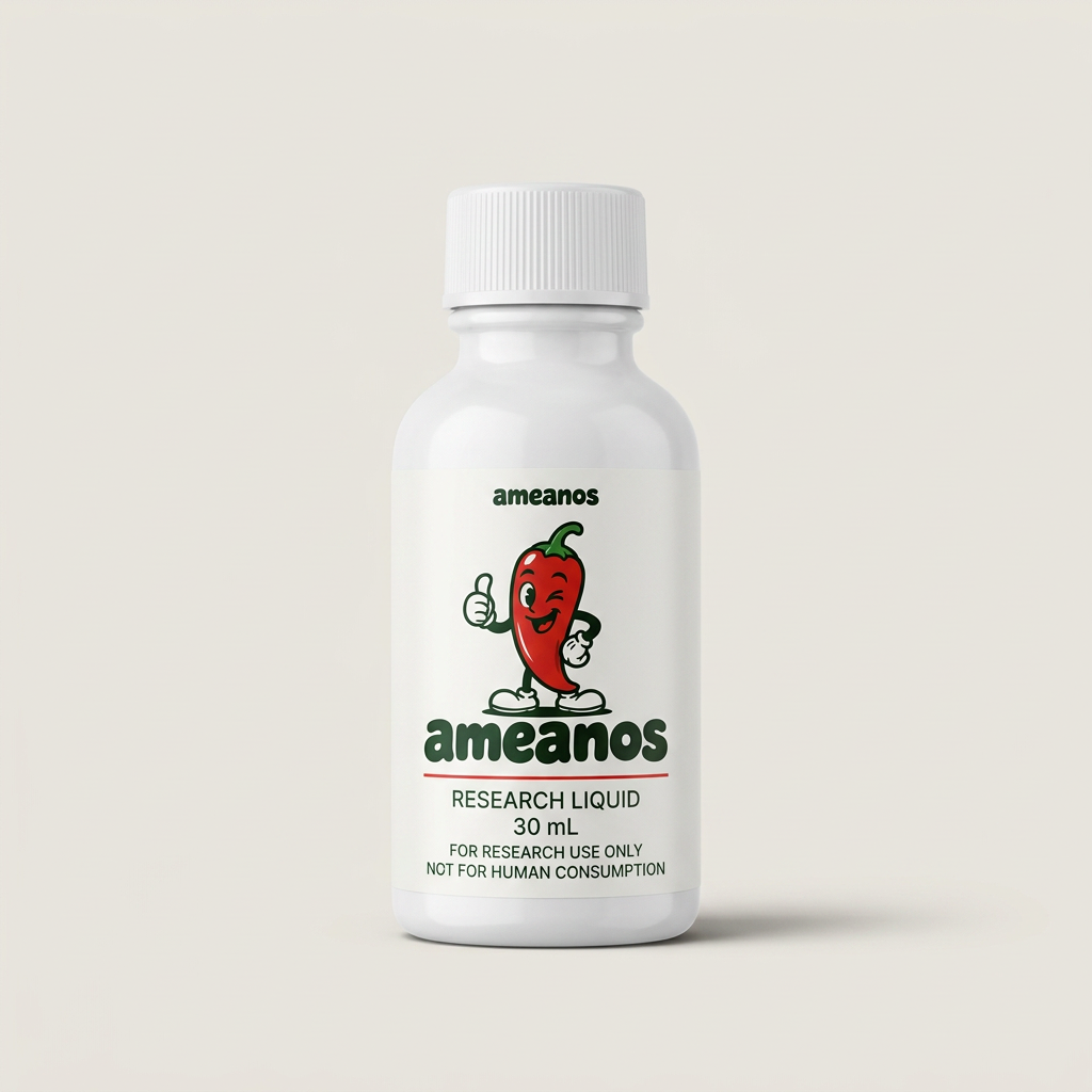 Ameanos research shots packaging concept for Liposomal Berberine